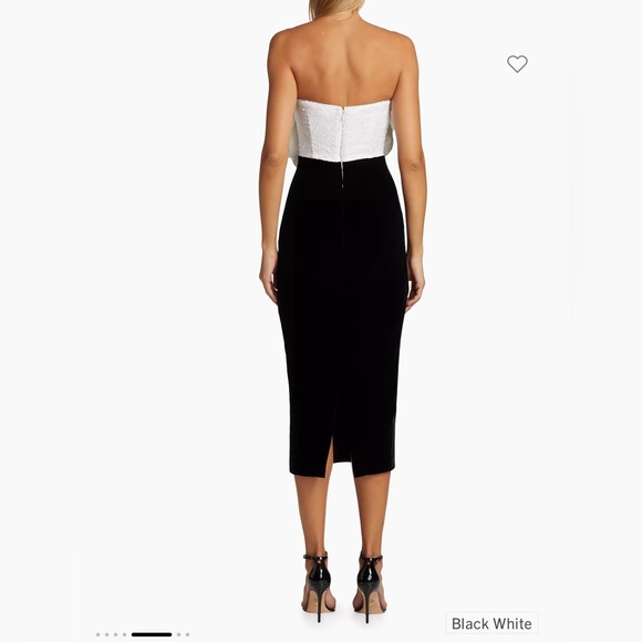 Badgley Mischka
Sequined Rose Velvet Midi Dress size 8 - Picture 8 of 15